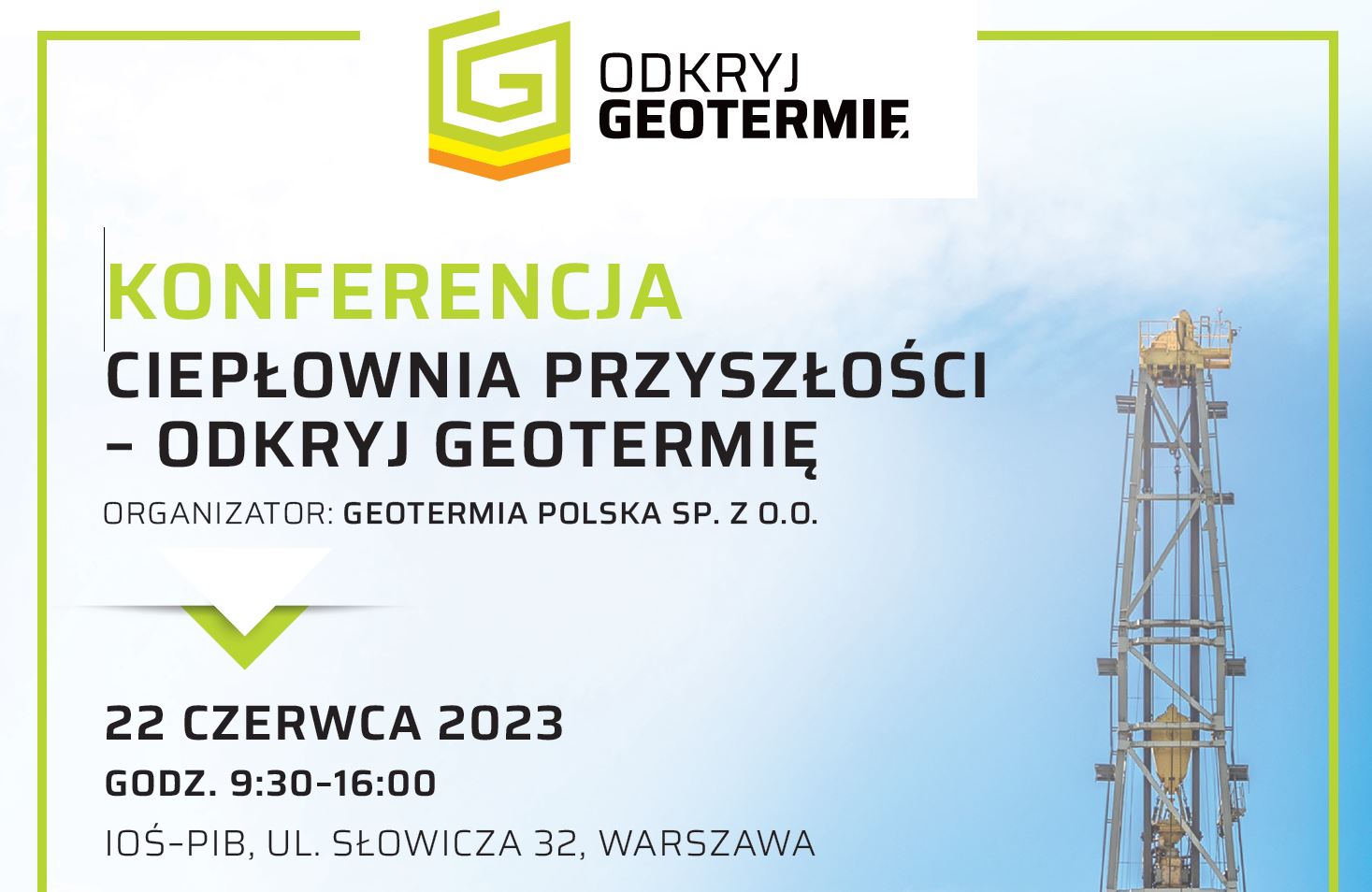 Konferencja „Ciepłownia przyszłości – odkryj geotermię”