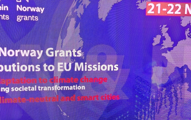 Konferencja: EEA & Norway Grants contributions to EU Missions on Adaptation to climate change including societal transformation and Climate-neutral and smart cities 